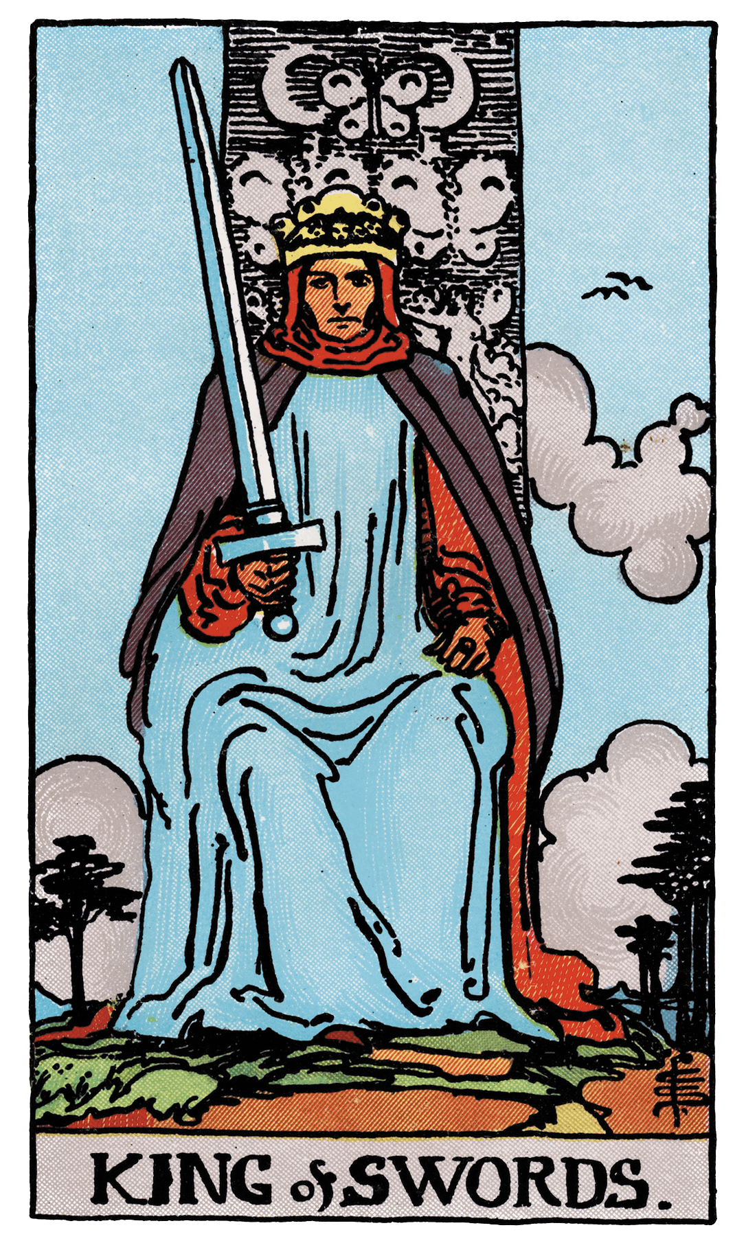 King of Swords tarot card