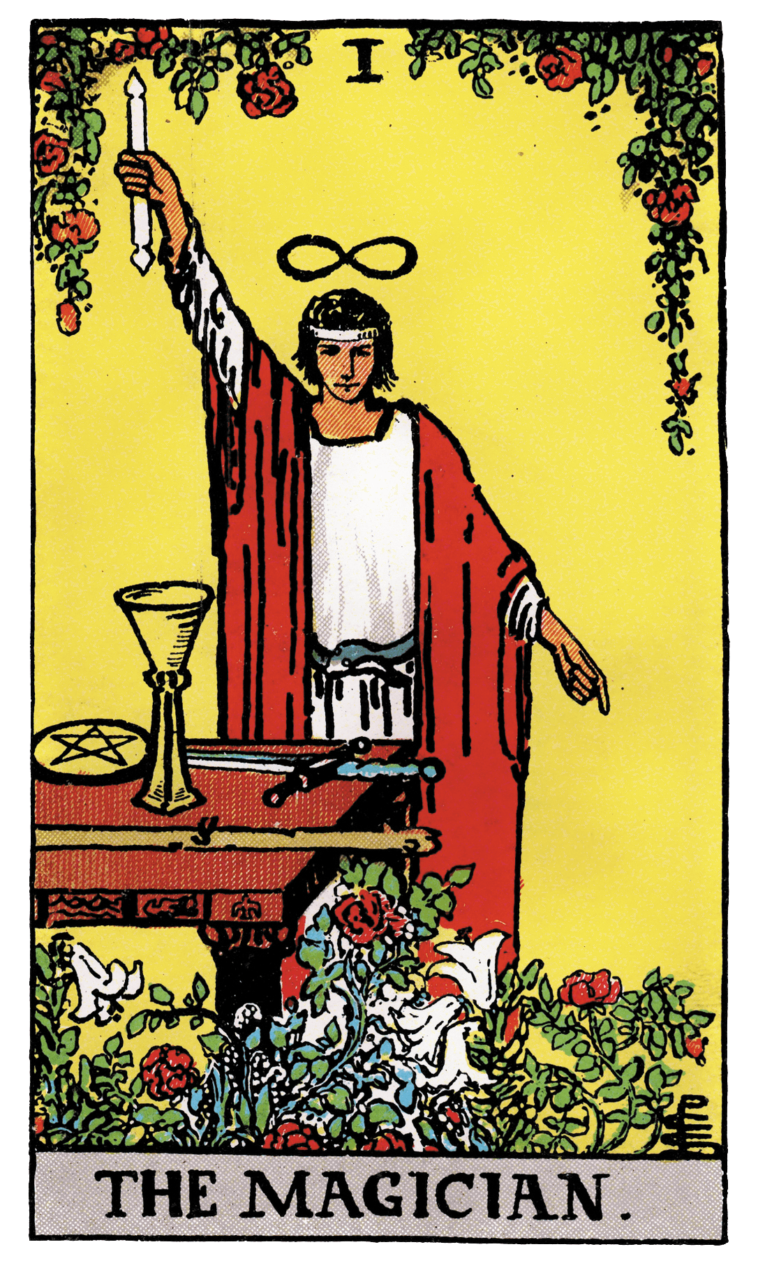 The Magician tarot card