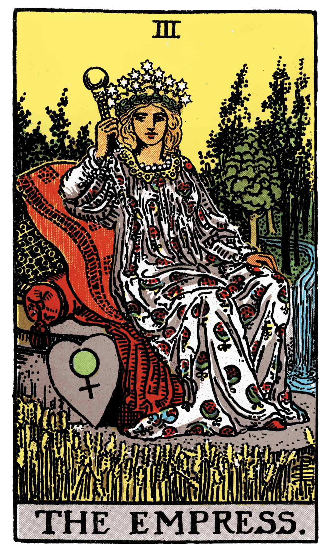 The Empress tarot card